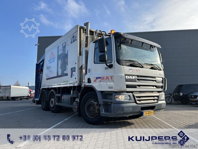 รถเก็บขยะ DAF CF 75 250 EEV / Haller X2C MEKAV 20 m3 / Garbag...