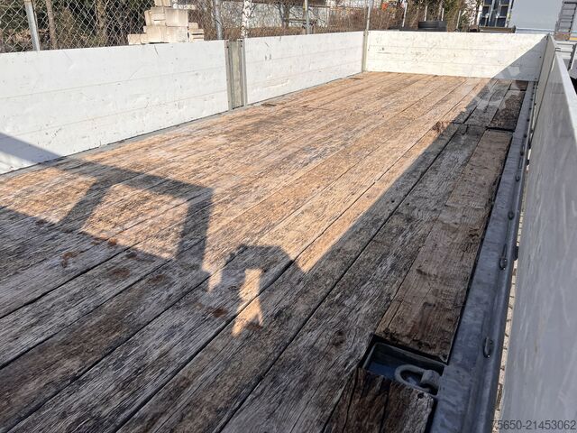 Öppen släpvagn Humbaur HBTZ 137224  14,4 t Tandem- Pritschenanhänger- Tieflader