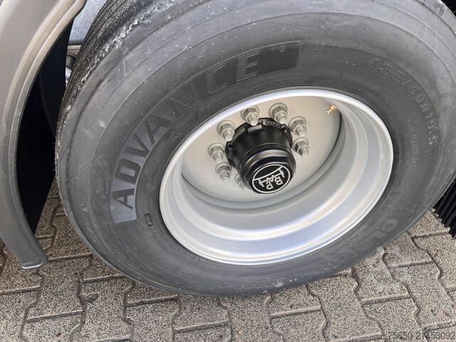 自卸式拖车 Möslein TTD 19 B  19 t Tandemkipper- Tieflader hydraulischer Klappe Breitbereifung