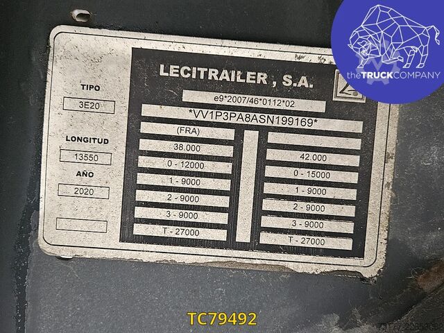 Plataforma remolque LeciTrailer 