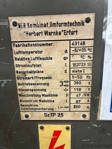 Tafelschere WMW Herbert Warnke ScTP 25