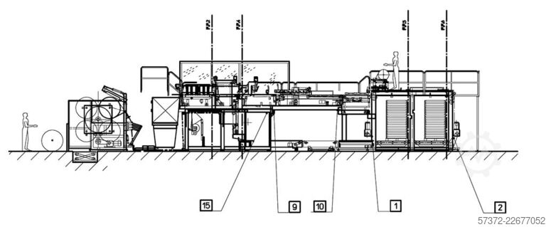Ambalaj makinesi bielomatik F.S.W. 500 HL