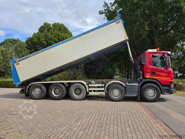Ribaltabile Scania G450 XT!!10x4 !!AJK KIPPER!!MILIEUKAP!!