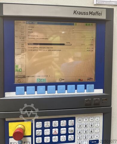 Liejimo mašina Krauss Maffei KM 1100-12000 MX
