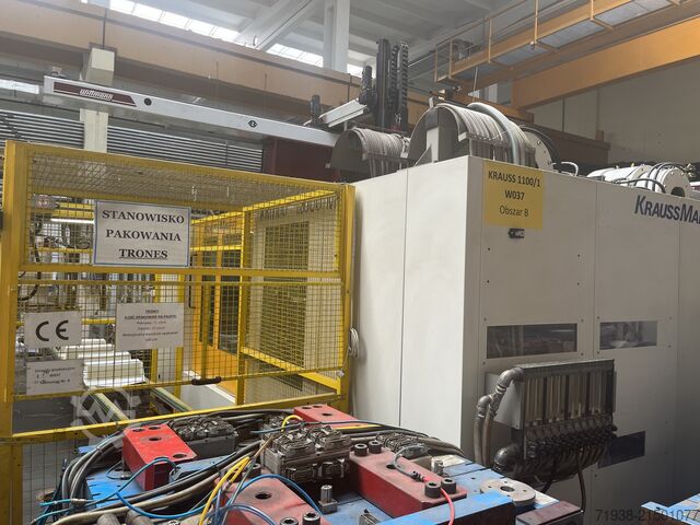 Liejimo mašina Krauss Maffei KM 1100-12000 MX