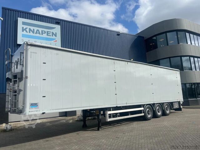 Fond mouvant Knapen Trailers K100 - 92m3 Zijwandbeschermzeil Floor 10mm