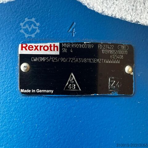 блок управління Rexroth CWH3MP5/125/90/725A31/B11CSEMZTXW