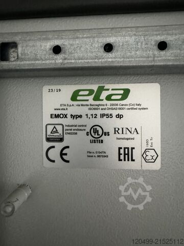 开关设备和配电盘 ETA EMOX 1200x400 mm