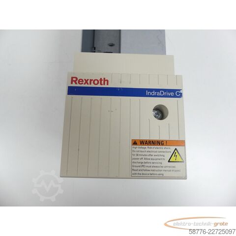 Component Rexroth HCS02.1E-W0054-A-03-NNNN MNR: R911298373 SN:7260402210260