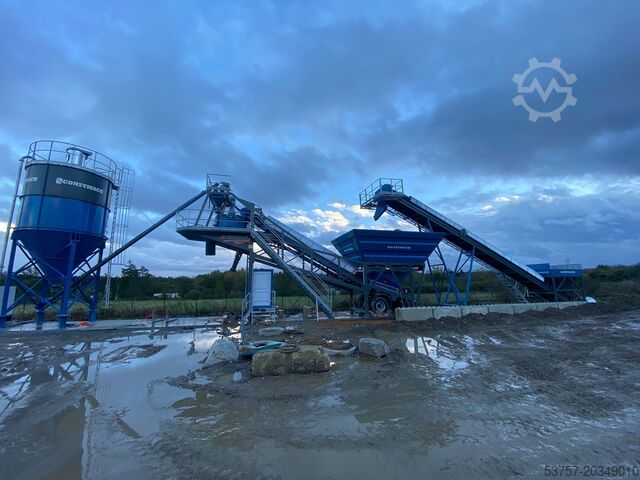 移动式混凝土搅拌站 CONSTMACH Mobile Concrete Mixing Plant Mobile Concrete Mixing Plant 30 m3/h