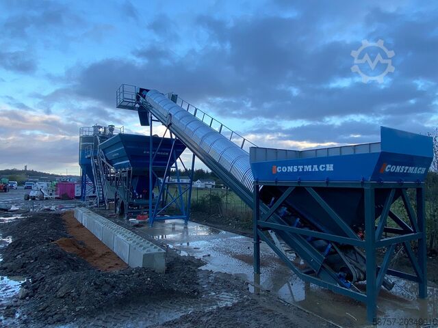 移动式混凝土搅拌站 CONSTMACH Mobile Concrete Mixing Plant Mobile Concrete Mixing Plant 30 m3/h