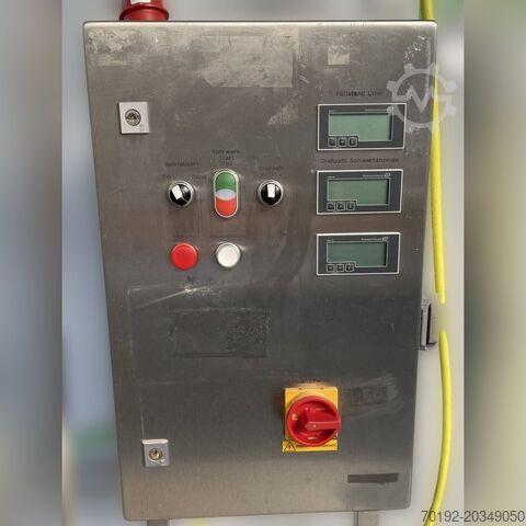 Vas sub presiune de 500 litri încălzibil/răcibil din oțel inoxidabil 316 cu agitator magnetic Waldner K0167
