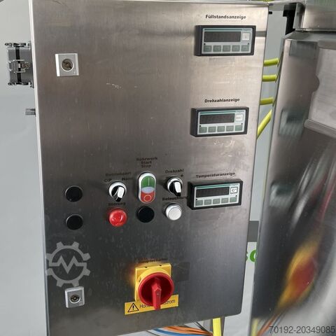 425 liter mobile pharmacy pressure tank, Aisi304 with magnetic agitator M. Roth K0174