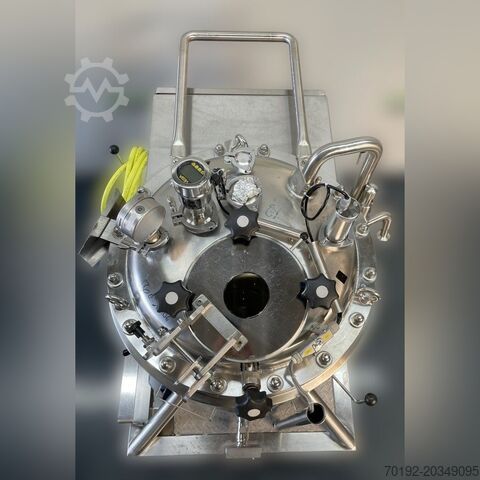 Serbatoio di pressione farmaceutico mobile da 90,5 litri, Aisi316 con agitatore magnetico Waldner K0171