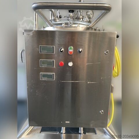 Serbatoio di pressione farmaceutico mobile da 90,5 litri, Aisi316 con agitatore magnetico Waldner K0171