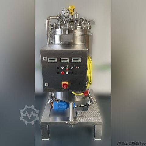 Rezervor mobil de presiune farmaceutică de 170 litri, Aisi316 cu agitator magnetic Waldner K0170