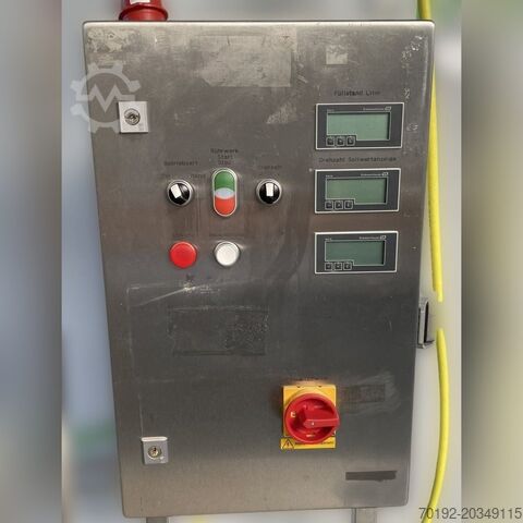 1015 litrų mobilusis farmacinis slėginis bakas, Aisi304 su magnetiniu maišikliu Waldner K0168