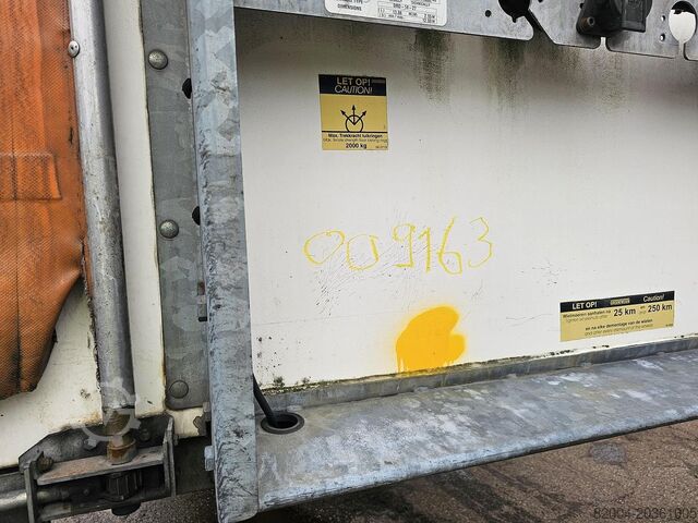 Transport kontenerowy GROENEWEGEN DRO 14-27| GALVANISED STEEL CHASSIS | ALU RIMS ...