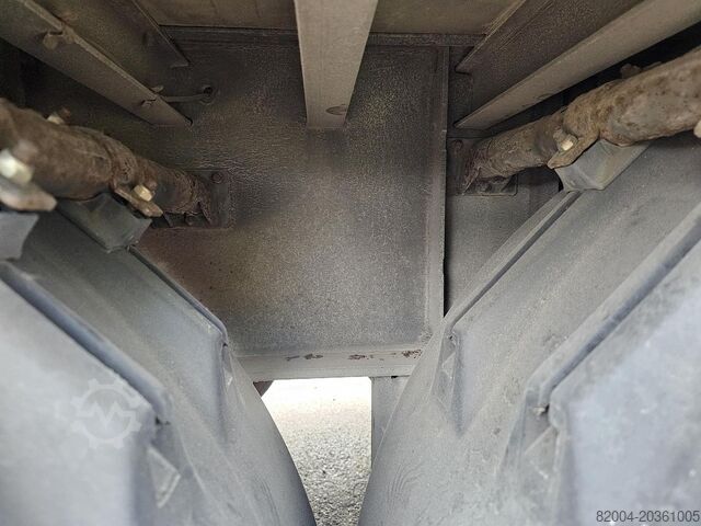 Container transport GROENEWEGEN DRO 14-27 - GALVANISED STEEL CHASSIS - ALU RIMS...