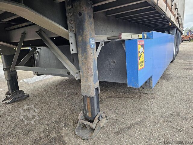 Container transport GROENEWEGEN DRO 14-27 - GALVANISED STEEL CHASSIS - ALU RIMS...