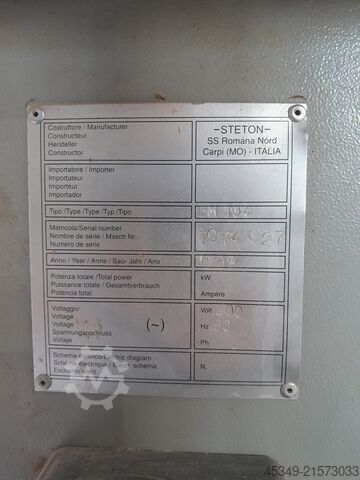 Yarık delme makinesi Steton CM104