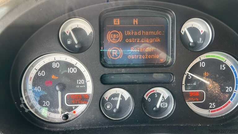 Standard tractor DAF XF 105.460 (AIRCO / SUPER SPACE CAB)