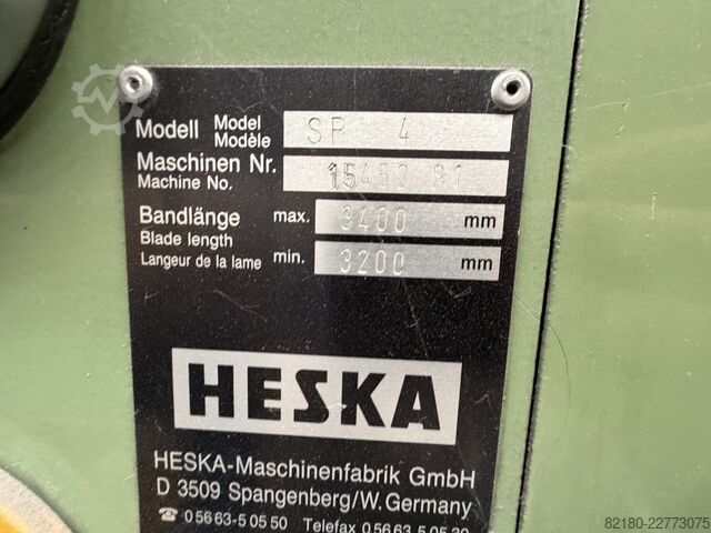 Sega a nastro verticale per metallo Heska SB 4