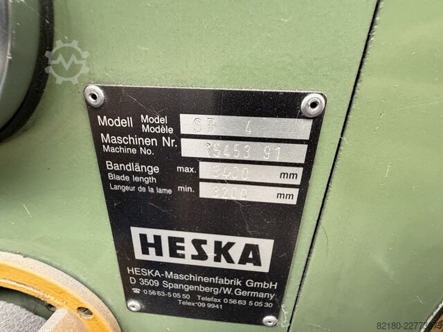 Sega a nastro verticale per metallo Heska SB 4