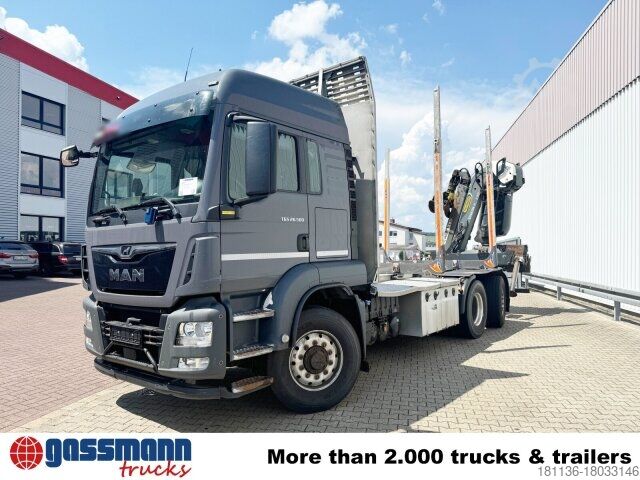 Kamion za prijevoz drva MAN TGS 26.500 6X4H-4 BL, PriTarder, HydroDrive,