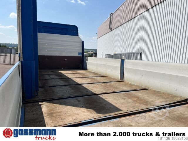Flatbed truck Mercedes-Benz Antos 1836 L 4x2, Glastransporter, Heckkran