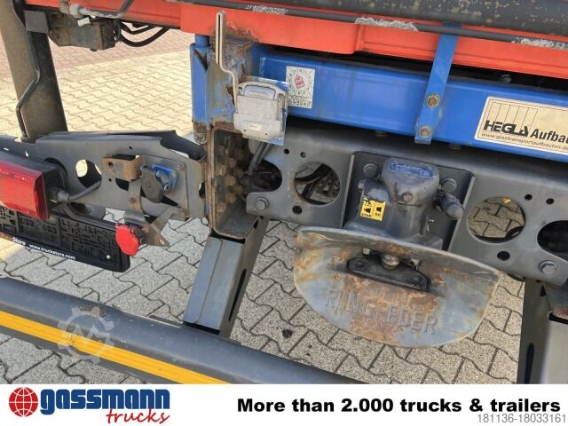 Kamion s ravnom platformom Mercedes-Benz Antos 1836 L 4x2, Glastransporter, Heckkran