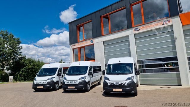 Minibüs 2 x Opel Movano, 3 x Fiat Ducato 18 Sitzer Jumpe