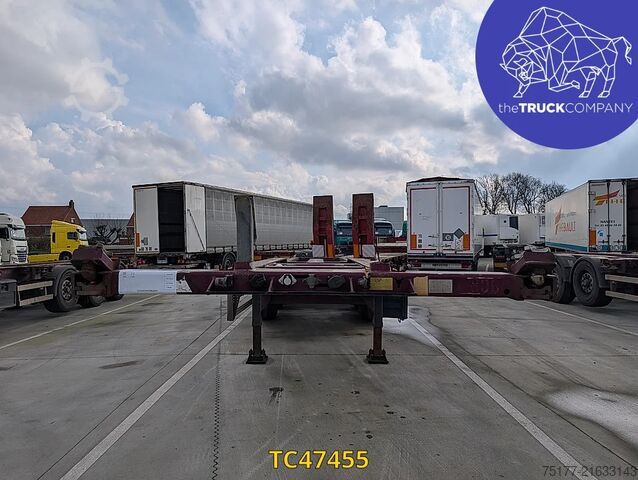 Transporte de contenedores Renders 