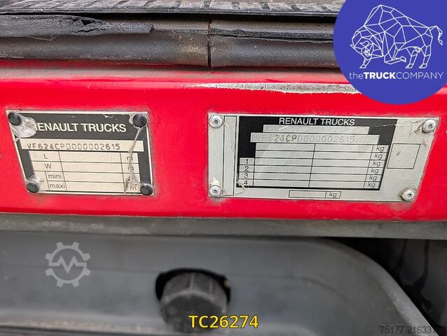 Sliding tarpaulin Renault Premium 380