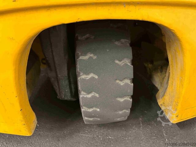 Elektrisk 3 -hjulet gaffeltruck Jungheinrich EFG 110 - TRIPLEX 5,5 m