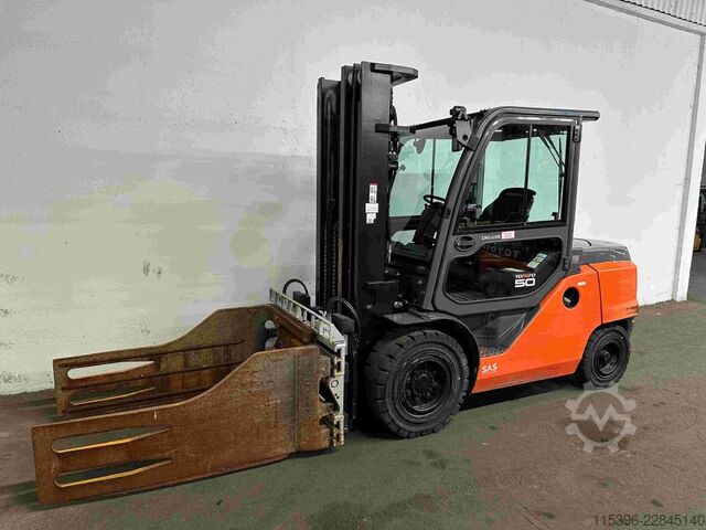 Diesel gaffeltrucks Toyota 40-8FD50N - TRIPLEX 5 m