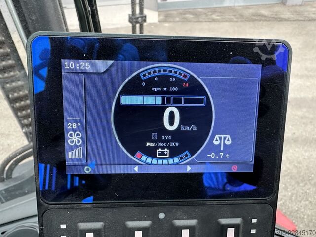 Elektrisk 4 -hjulet gaffeltruck Kalmar ECG 70-6 - nur 300 Stunden - only 300 hours !!!