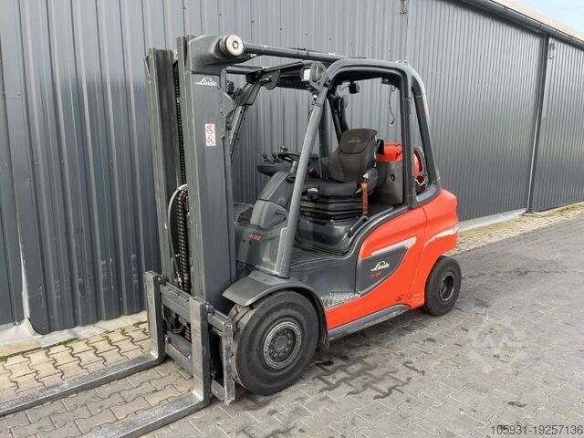Вилочный погрузчик на сжиженном газе Linde H35T-01