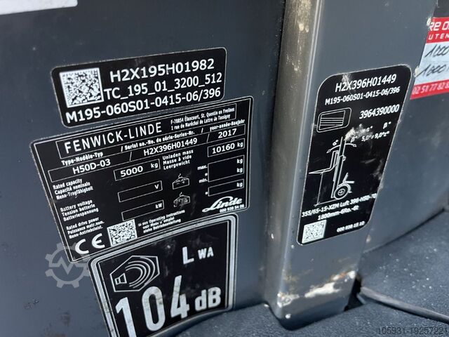 Περονοφόρα περονοφόρα ανυψωτικά Linde H50D-02