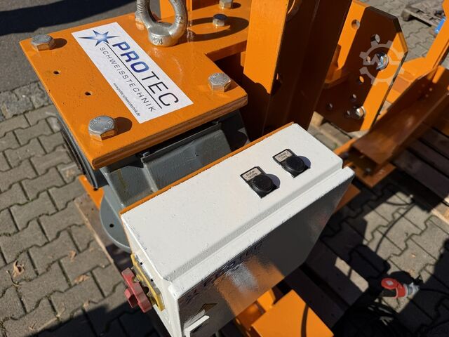 โต๊ะหมุนสำหรับงานเชื่อม, อุปกรณ์หมุนชิ้นงาน Protec Säulendrehvorrichtung SHD 3000 höhenverstellbar