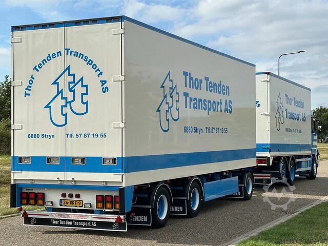 čemodāns Scania 143M V8 450 6x2 Tenden Combi APK!