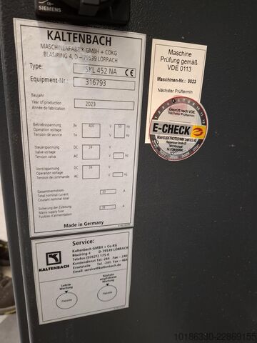 Krožna žaga za lahke kovine in aluminij Kaltenbach SKL 452 NA