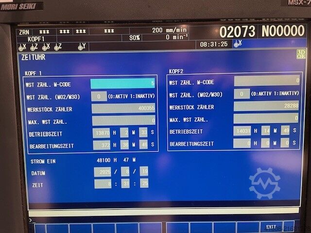 CNC стругово-фрезови център Mori Seiki NT 4300DCG/1500SZ