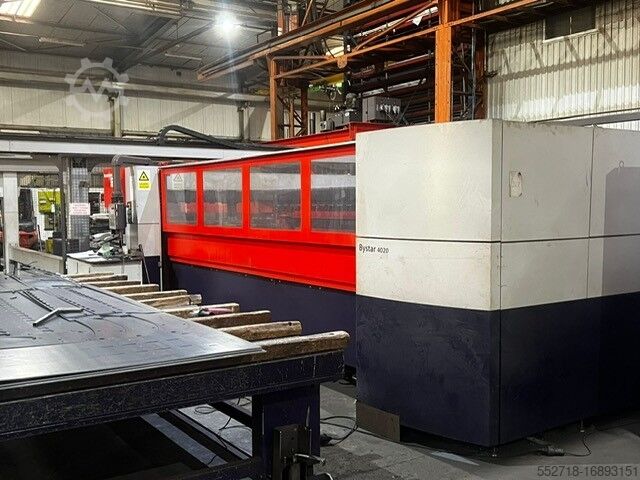 Máquina de corte por láser Bystronic Bystar 4020 mit Beschicker