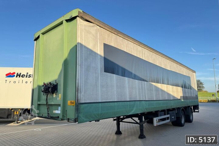 Schiebeplanen Pacton TBD.2 / DHOLLANDIA 2500kg / Steering axle