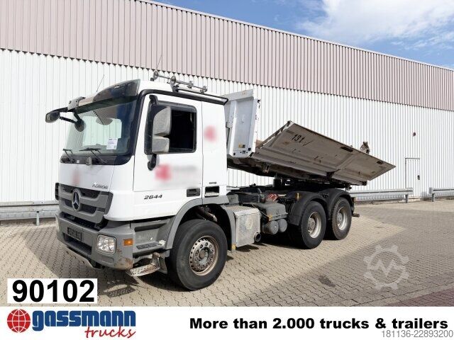 Саміоскид Mercedes-Benz Actros 2644 K 6x4, Bordmatik