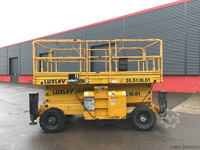 שולחן להרים מספריים Haulotte H15 SX (15m)