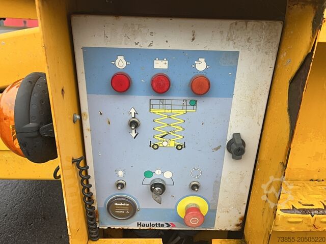 שולחן להרים מספריים Haulotte H15 SX (15m)