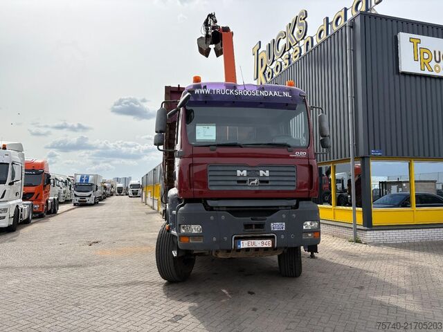 รถเครน MAN TGA 33.390 + 6x4 + PK15002 + TIPPER + MANUAL + ...