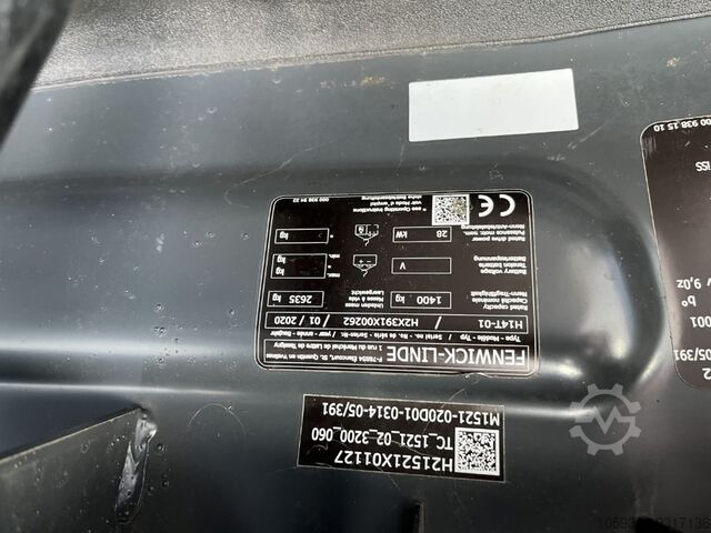 Wózek widłowy LPG Linde H14T-01